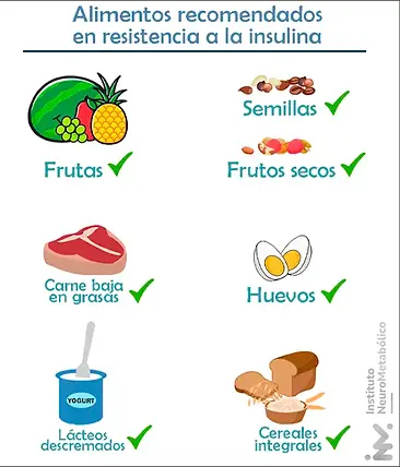 Dieta para la resistencia a la insulina | INM | Nutrición